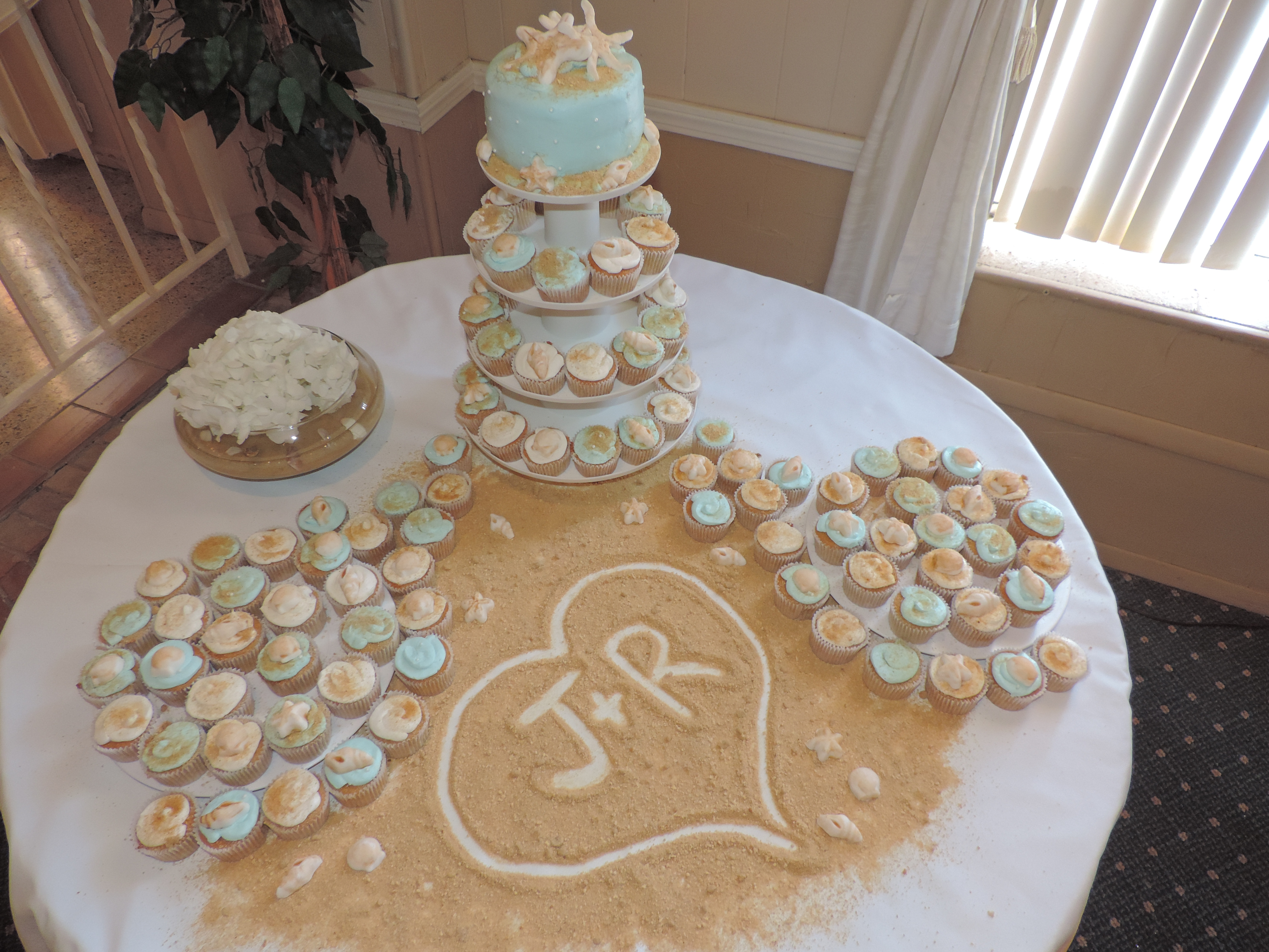 Wedding Cakes Centerpieces
 Rick and Jessica’s Spring Wedding