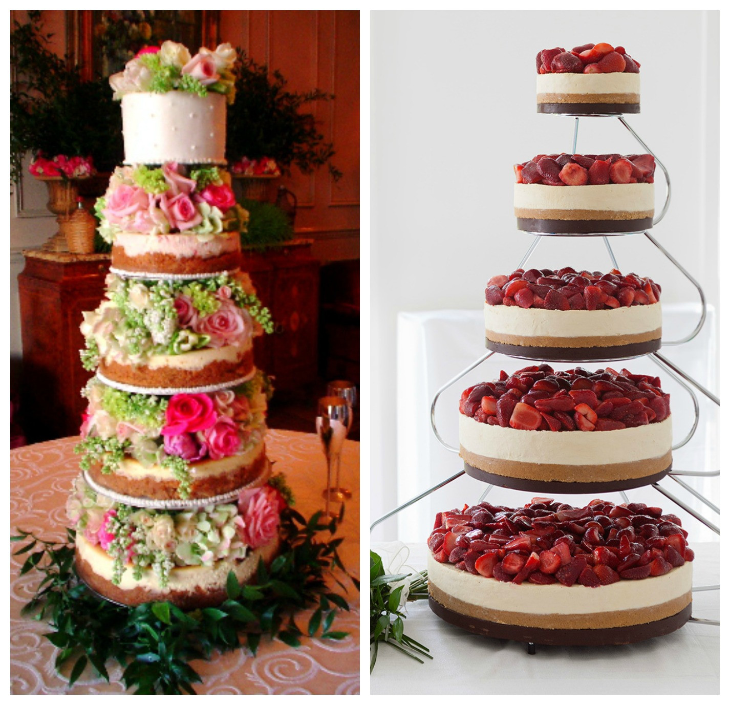 Wedding Cakes Cheesecake
 Tea & Doilies