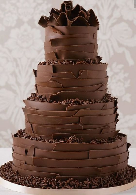 Wedding Cakes Chocolate
 Do you Like the Rustic Theme Look These 7 Wedding Cake Ideas