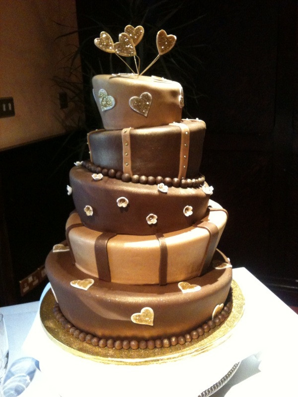 Wedding Cakes Chocolate
 Wonky Wedding Cake