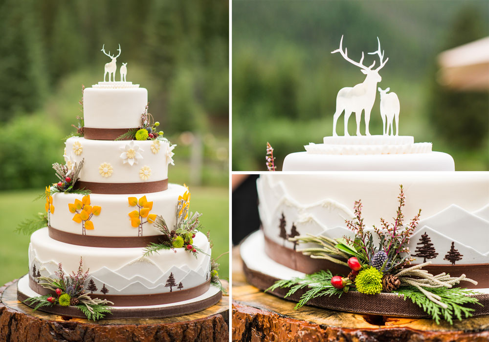 Wedding Cakes Colorado
 A Fun & Simple Wedding at Keystone Colorado Weddings