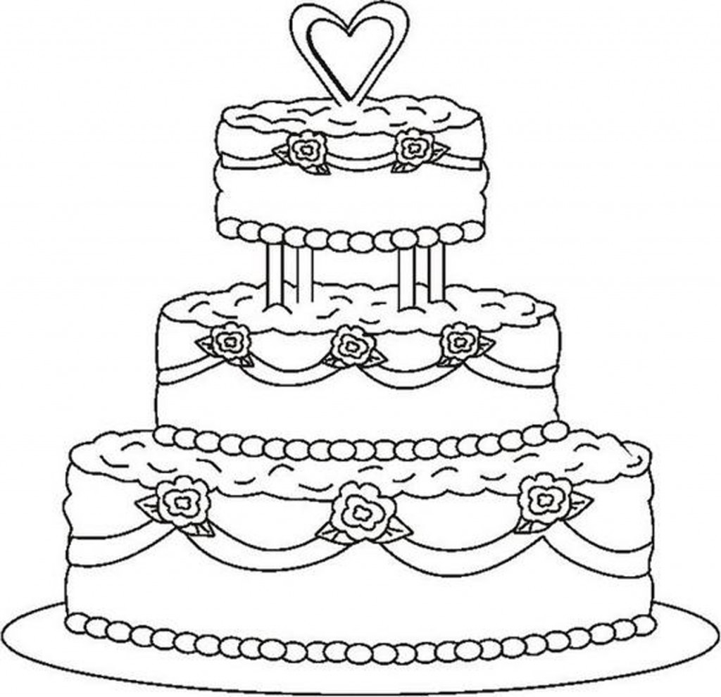 Wedding Cakes Coloring Pages
 10 Ways Adult Coloring Books and Weddings Go Hand in Hand