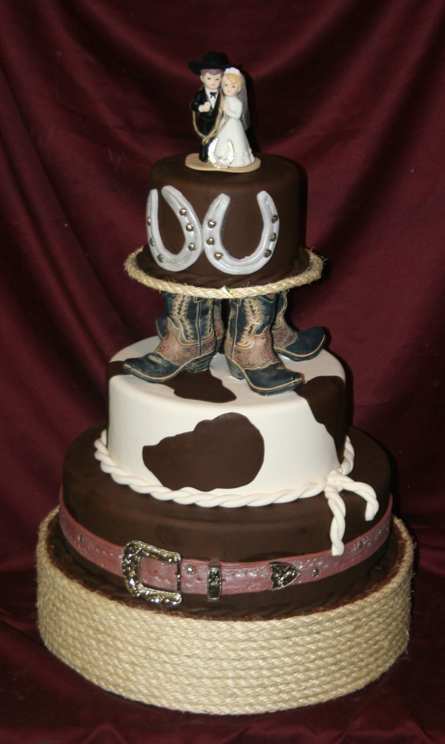 Wedding Cakes Country
 Cowboy Cakes – Decoration Ideas