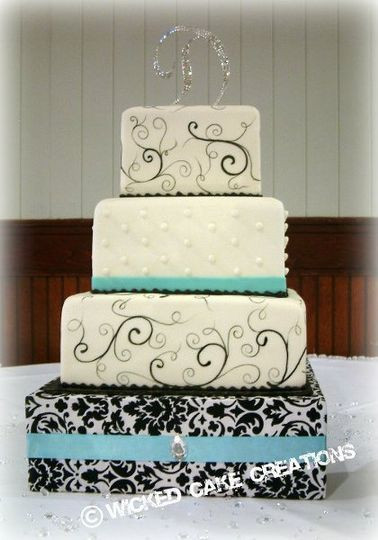 Wedding Cakes Dayton Ohio
 Wicked Cake Creations Wedding Cake Dayton OH