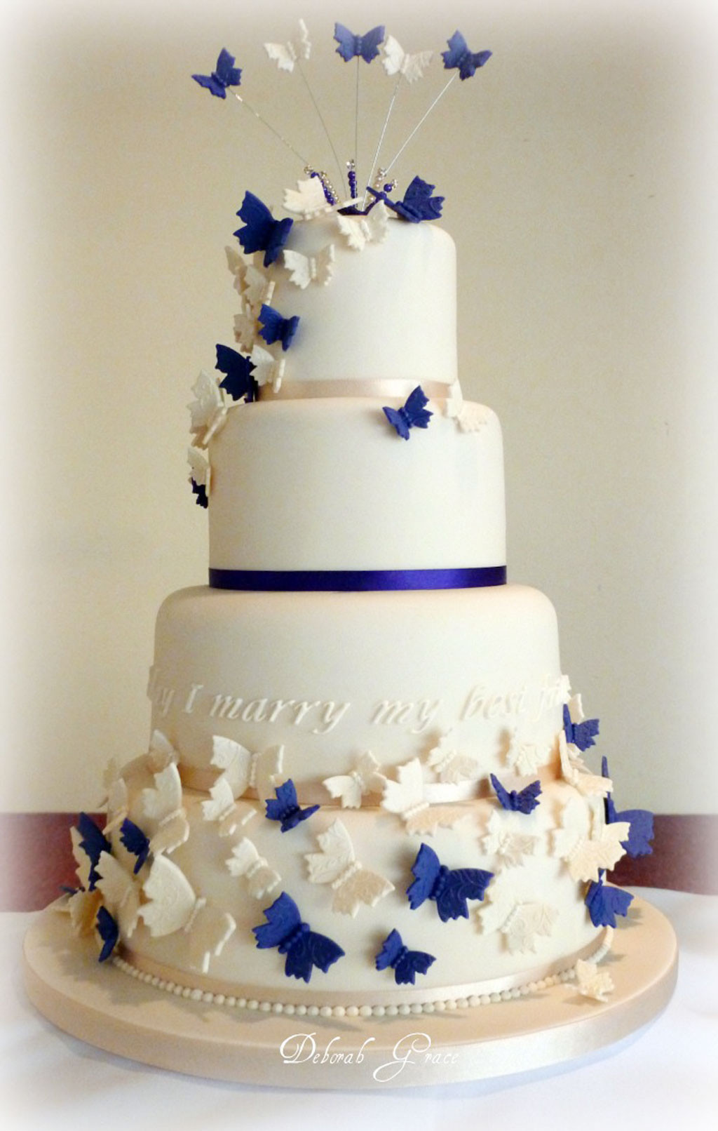 Wedding Cakes Decoration
 Butterfly Wedding Cakes Decoration Wedding Cake Cake