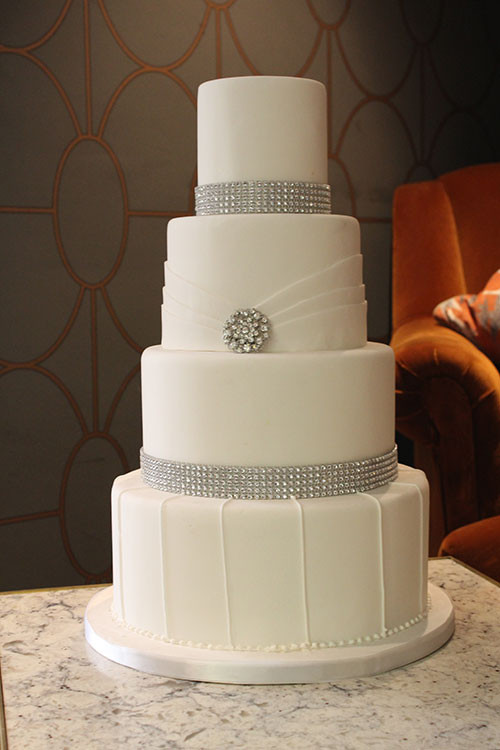 Wedding Cakes Delivered
 Ross Park Wedding Cake delivered in Ballymena Bakery