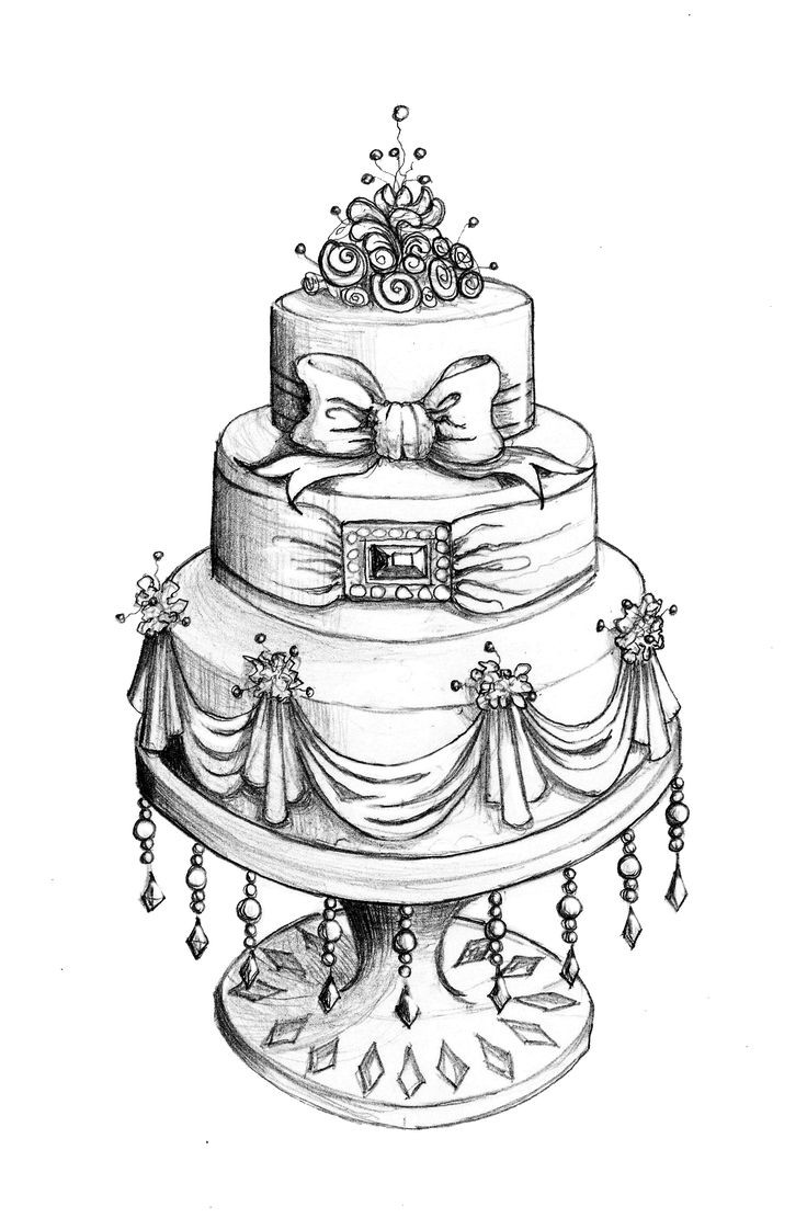 Wedding Cakes Drawings
 29 best Wedding Cake Sketches images on Pinterest