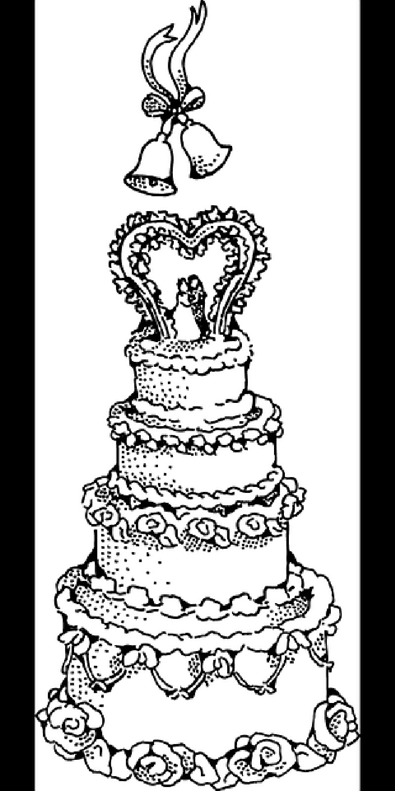 Wedding Cakes Drawings
 BLACK CAKE OUTLINE DRAWING WEDDING WHITE CARTOON
