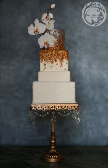 Wedding Cakes Duluth Mn
 Snazzy Cakes Wedding Cake Duluth MN WeddingWire