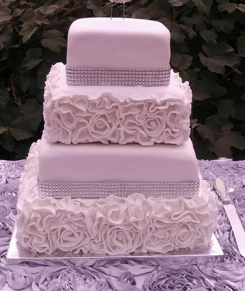 Wedding Cakes Eugene Oregon
 Ladybug Blue Cake Design Eugene OR Wedding Cake