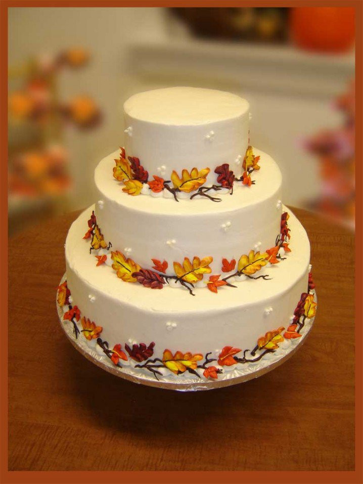 Wedding Cakes Fall
 15 Fall Wedding Cake Ideas You May Love Pretty Designs
