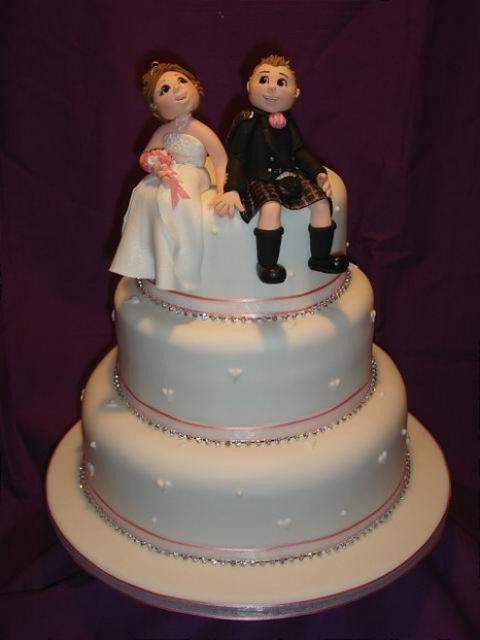 Wedding Cakes Figures
 bride and groom figure wedding cake