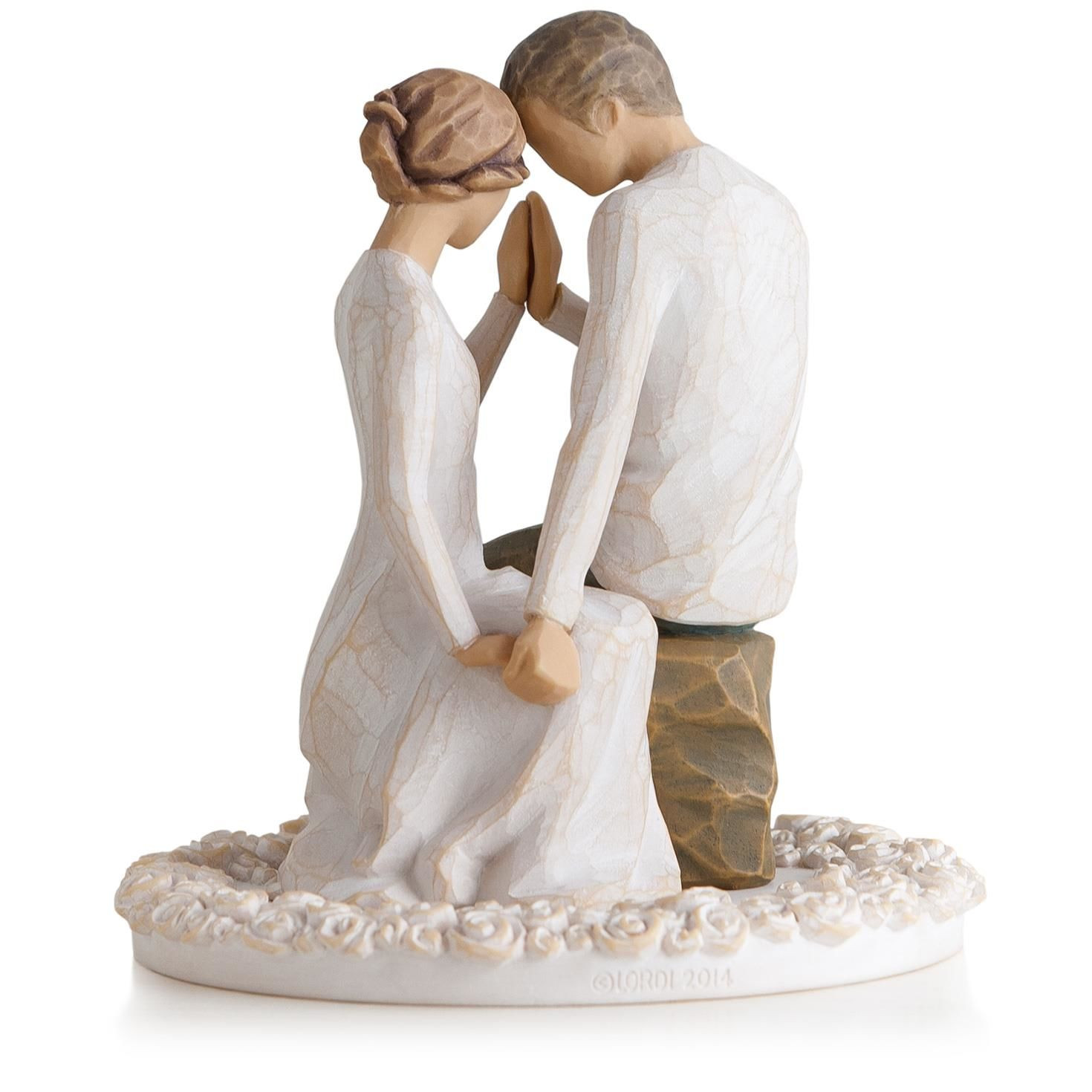 Wedding Cakes Figurines
 Willow Tree Around You Figurine & Wedding Cake Topper