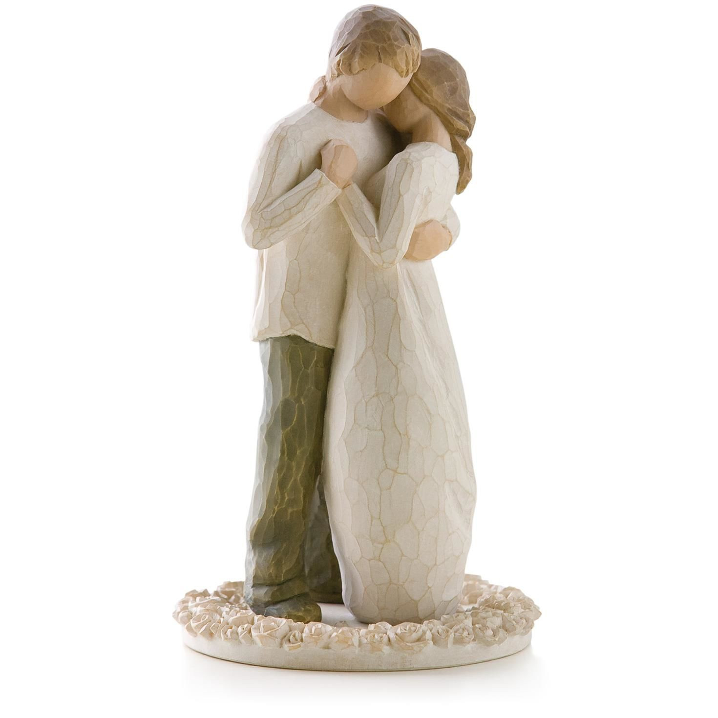 Wedding Cakes Figurines
 Willow Tree Promise Wedding Engagement Love Figurine