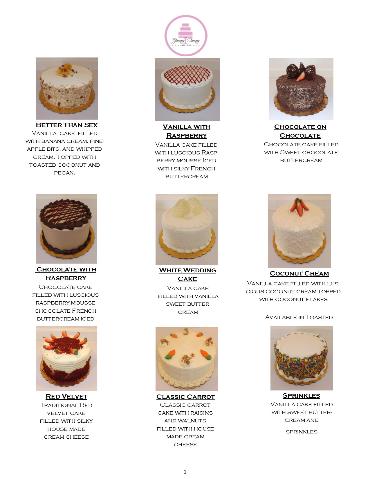 Wedding Cakes Flavors Combinations
 Cake Flavors