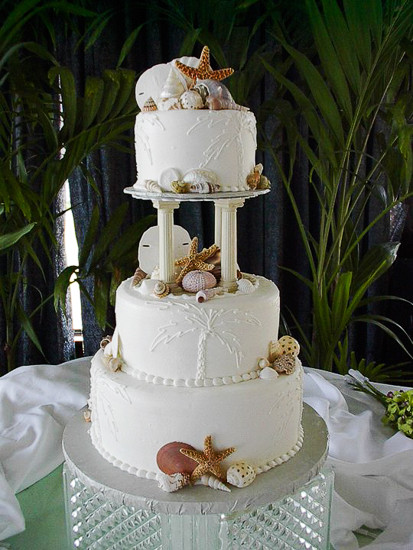 Wedding Cakes Florida
 Beach Wedding Cakes Clearwater FL Chantilly Cakes Bakery