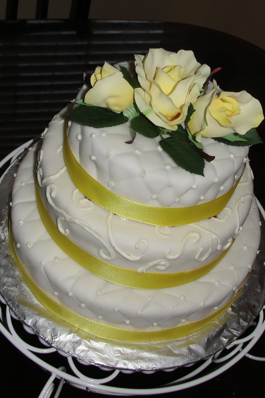 Wedding Cakes Fondant
 Wedding cake no fondant idea in 2017