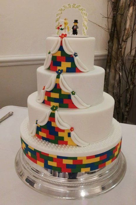 Wedding Cakes For 100 Guests
 Lego Wedding Cake probably more the size that we re going