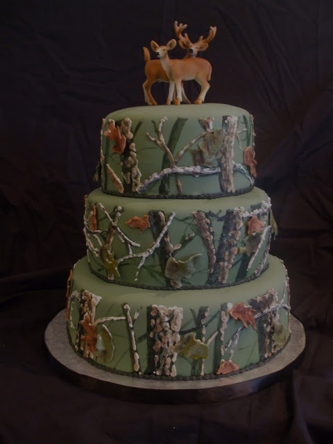 Wedding Cakes For Men
 1000 ideas about Hunting Grooms Cake on Pinterest