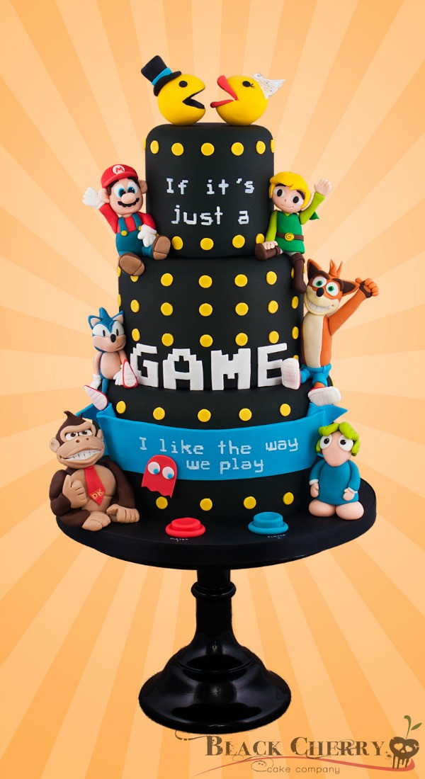 Wedding Cakes Game
 10 Wonderful Wedding Cakes Inspired by Video Games cakes