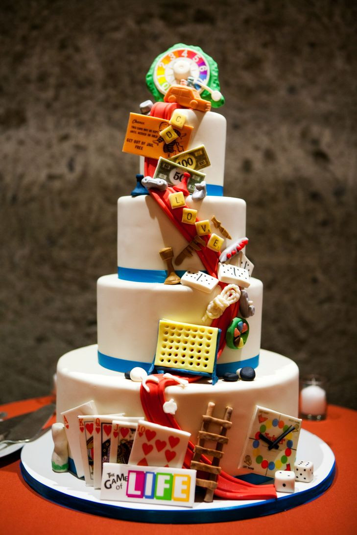 Wedding Cakes Games
 Board Game Wedding Cake