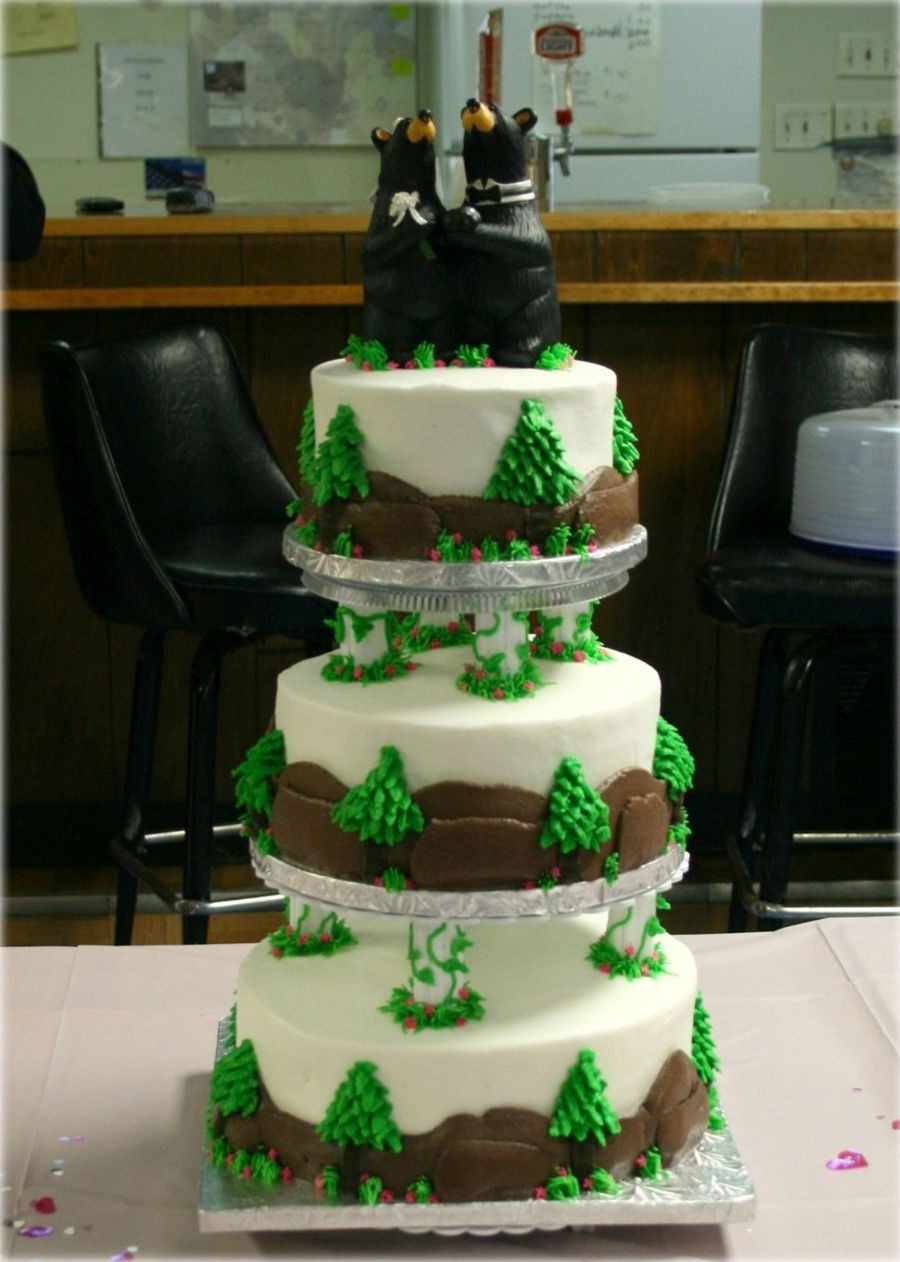 Wedding Cakes Gatlinburg Tn
 Smoky Mountain Wedding Cake CakeCentral