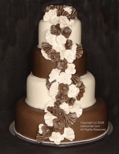 Wedding Cakes Grand Rapids
 FunCakes Rental & Real Wedding Cake Grand Rapids