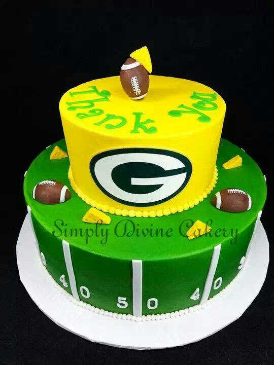 Wedding Cakes Green Bay
 1000 images about Green Bay Packers Cakes on Pinterest