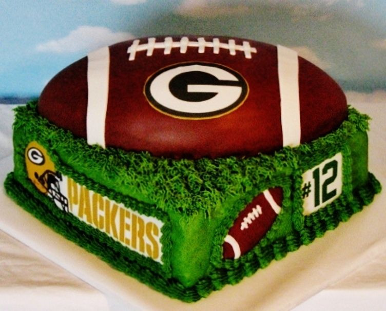 Wedding Cakes Green Bay
 Green Bay Packers Wedding Cake