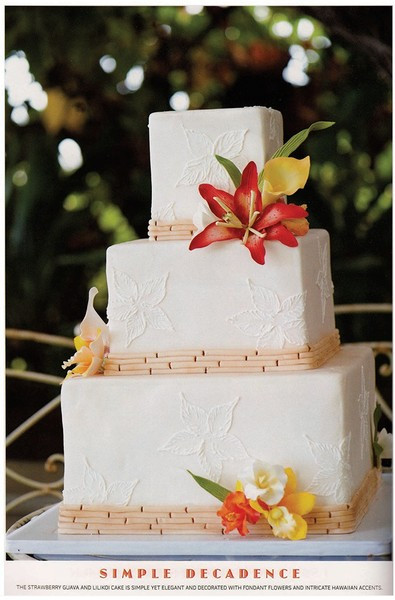 Wedding Cakes Honolulu
 CakeWorks Honolulu HI Wedding Cake