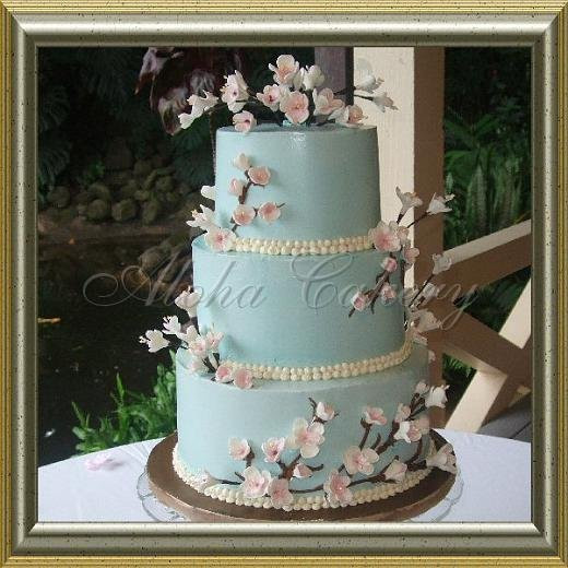 Wedding Cakes Honolulu
 Plantation Honolulu wedding cake