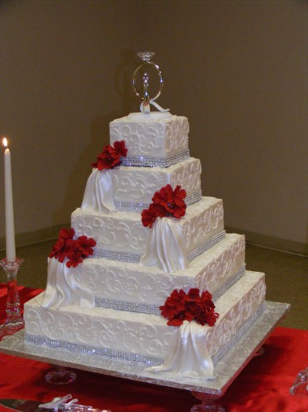 Wedding Cakes Houston
 REDIVORYBLINGWEDDINGCAKE Houston wedding cake