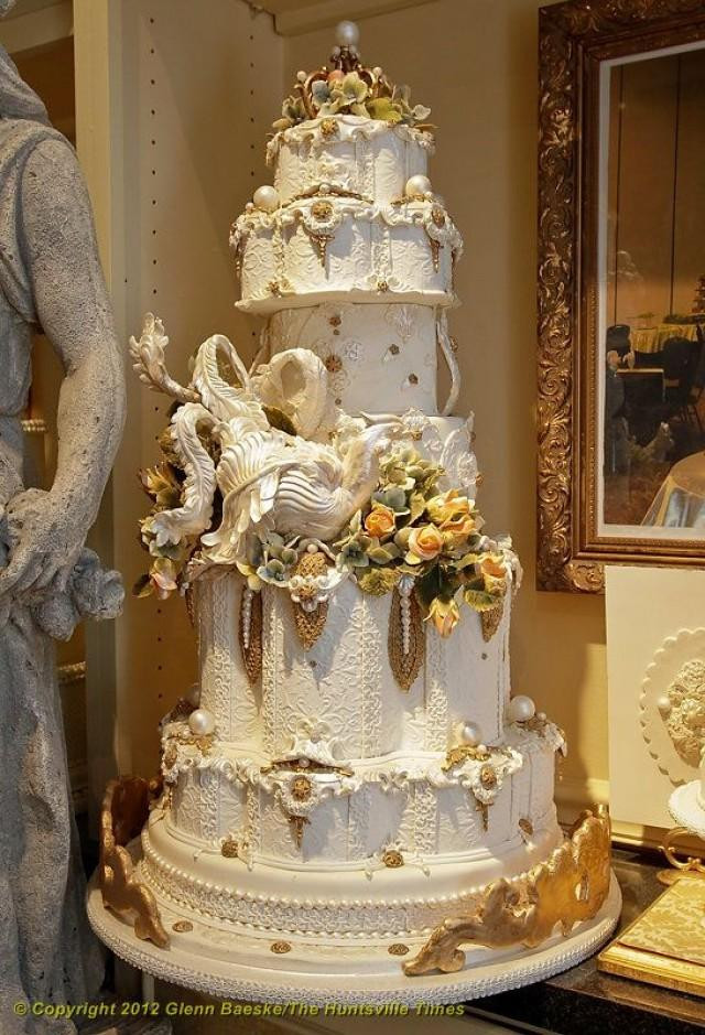 Wedding Cakes Huntsville Al
 Gold Wedding White & Gold Wedding Cakes Weddbook