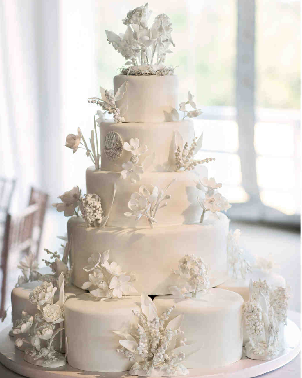 Wedding Cakes Images
 45 Wedding Cakes With Sugar Flowers That Look Stunningly