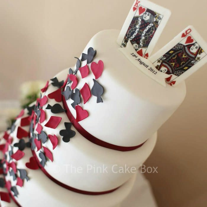 Wedding Cakes In Las Vegas
 Vegas Themed Wedding Cake Cake by Rose CakesDecor