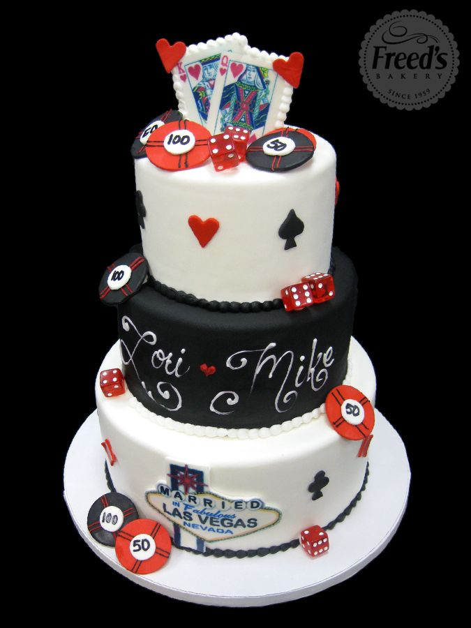 Wedding Cakes In Las Vegas
 Las Vegas Themed Wedding Cake Bakery Dreams