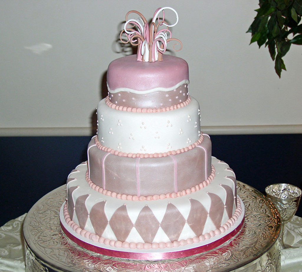 Wedding Cakes In Richmond Va
 Pink Whimsical Richmond VA Wedding Cake Design Wedding