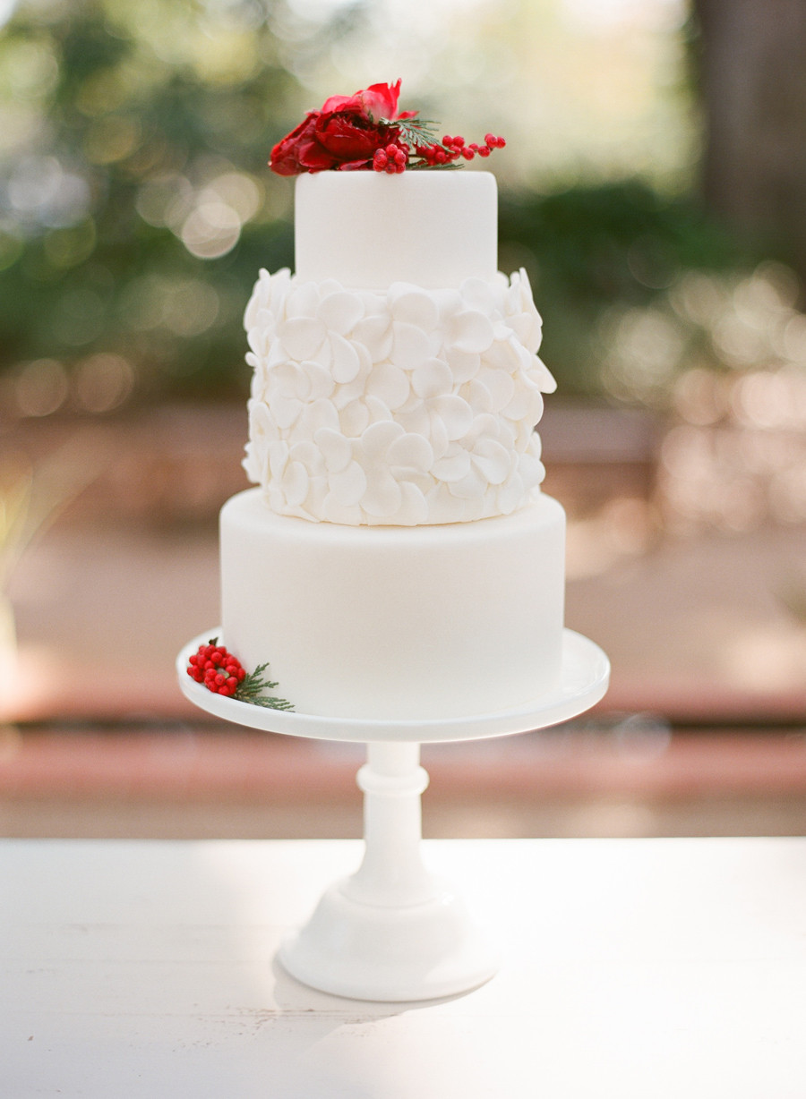 Wedding Cakes Inspiration
 Modern White Wedding Cake Elizabeth Anne Designs The