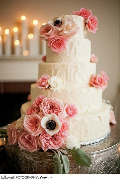 Wedding Cakes Jackson Ms
 pink wedding cake oto followell fotography jackson ms