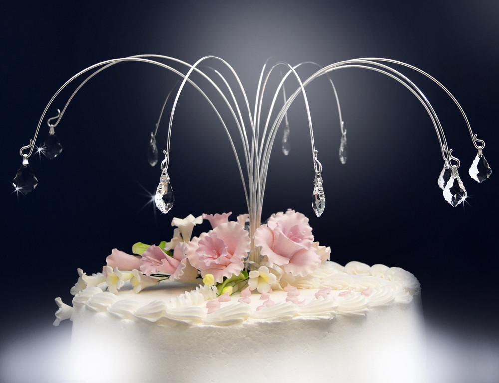 Wedding Cakes Jewelry
 Baroque Crystal Drops Cake Jewelry for Cake Decorations
