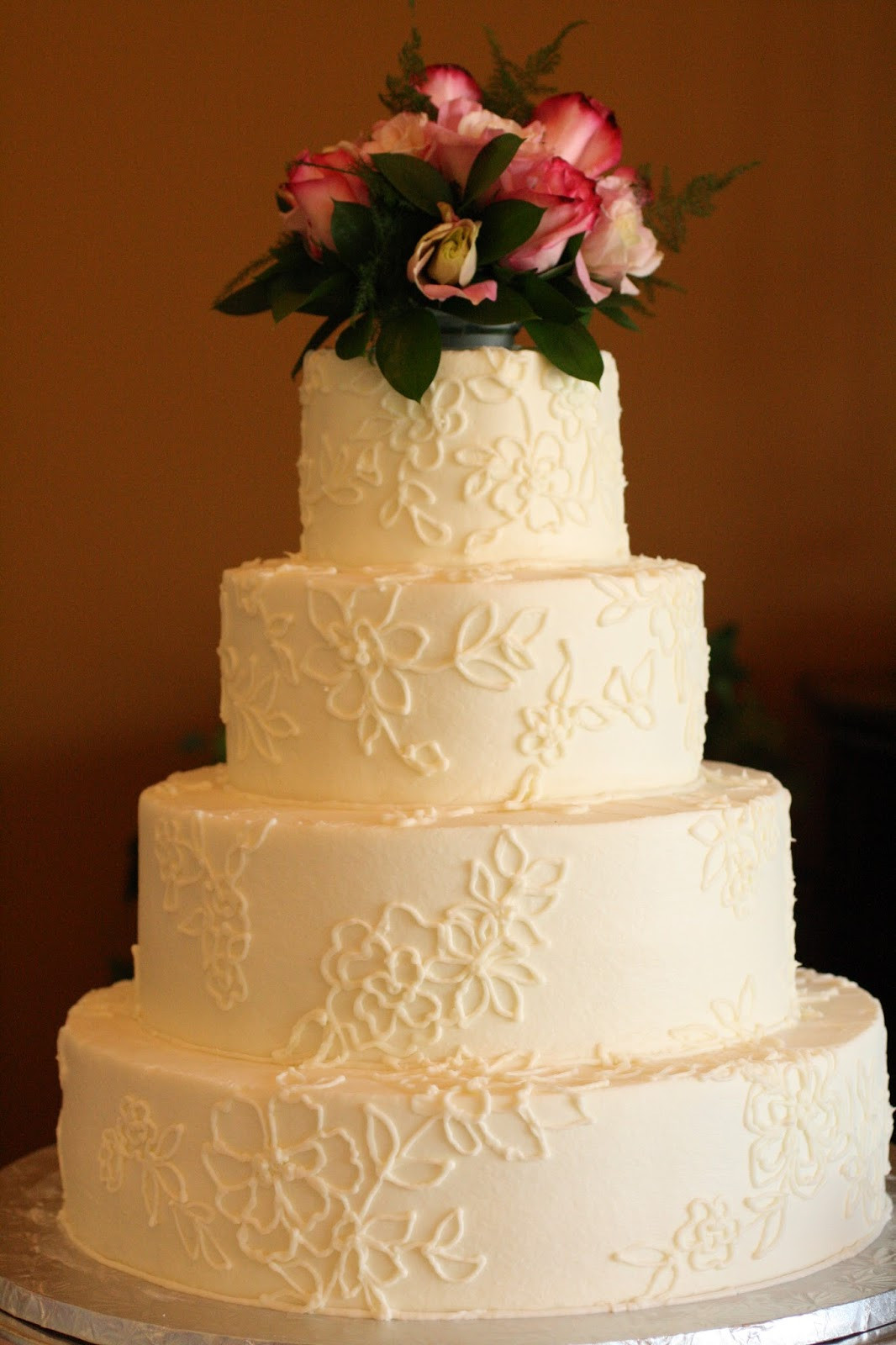 Wedding Cakes Lace
 Piped Lace Wedding Cakes