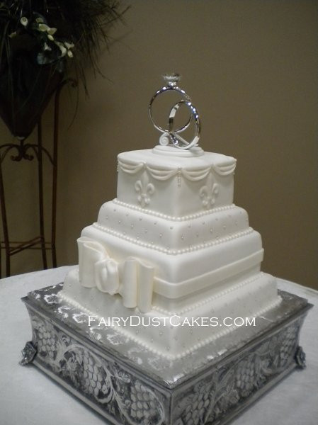Wedding Cakes Lafayette La
 Fairy Dust Cakes s Wedding Cake Louisiana