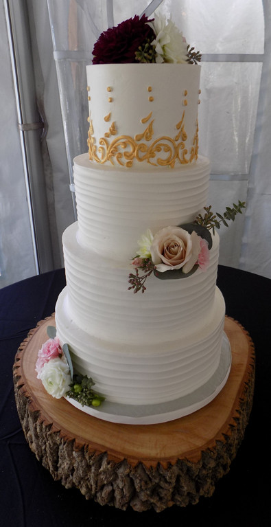 Wedding Cakes Lancaster Pa
 Buttercream Wedding Cakes York PA Buttercream wedding