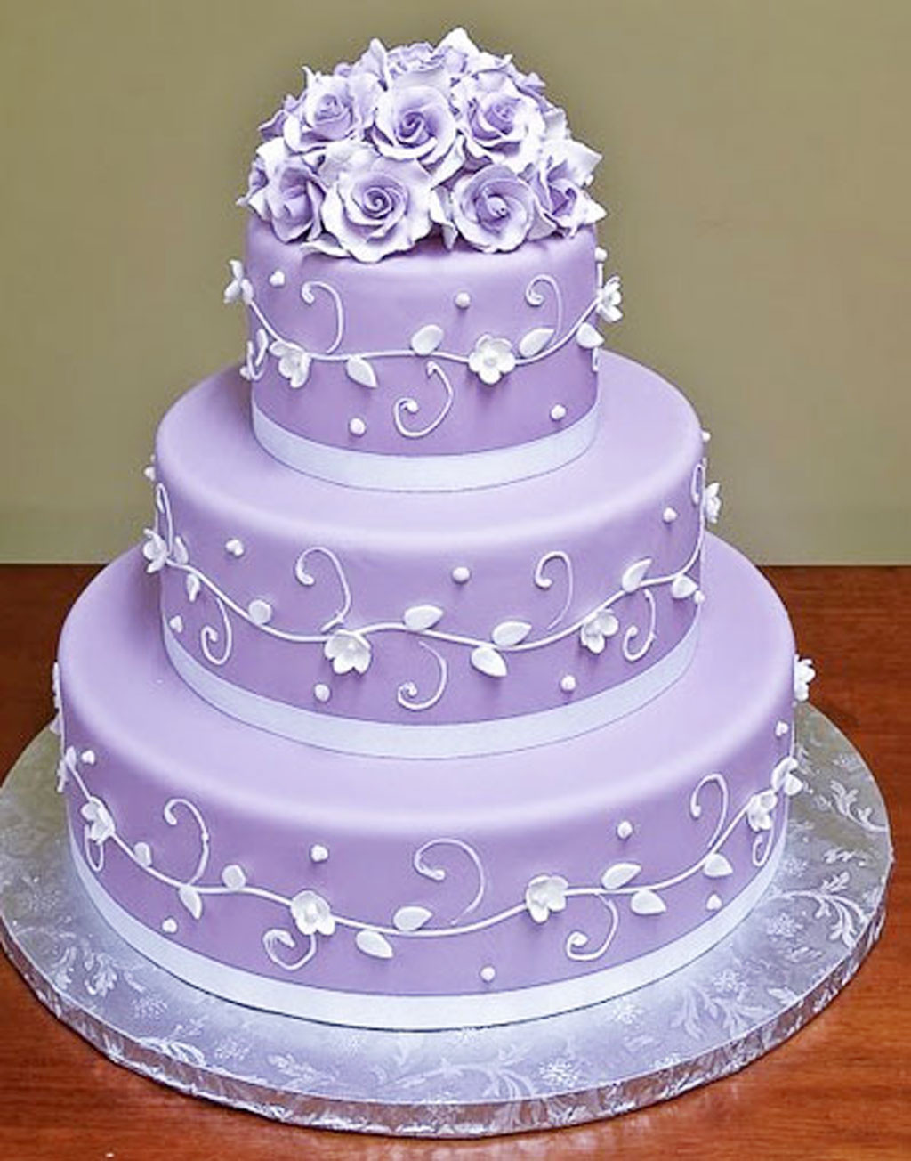 Wedding Cakes Lavender
 Lavender Wedding Cakes Wedding Cake Cake Ideas by