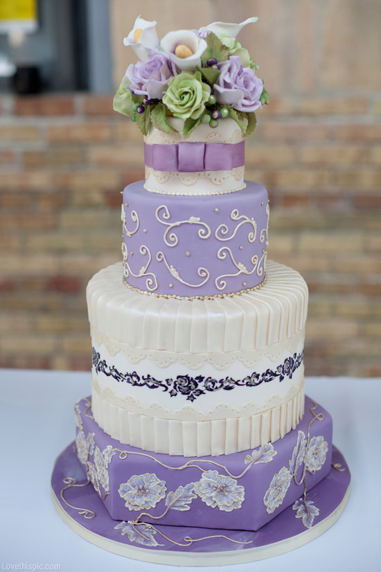 Wedding Cakes Lavender
 Lavender Wedding Cake s and for