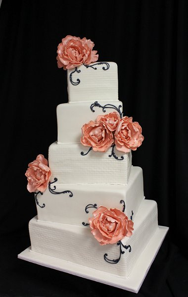 Wedding Cakes Ma
 Oakleaf Cakes Boston MA Wedding Cake