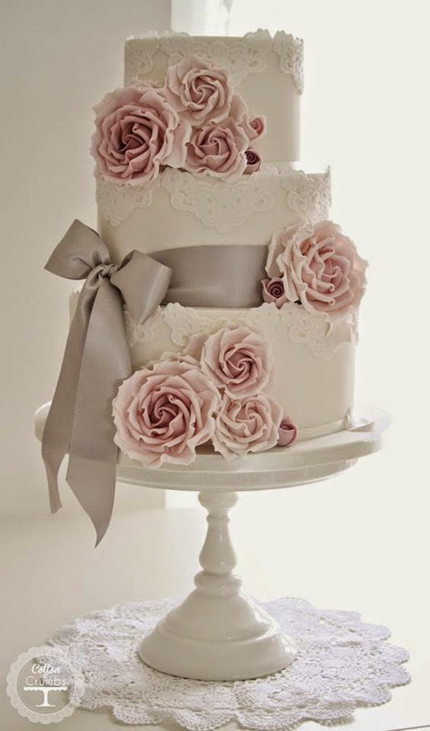 Wedding Cakes Magazine
 Lace Wedding Cakes Belle The Magazine