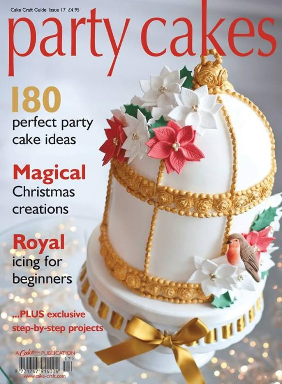 Wedding Cakes Magazine
 Food & Favor Party Cakes Magazine Cover Weddbook