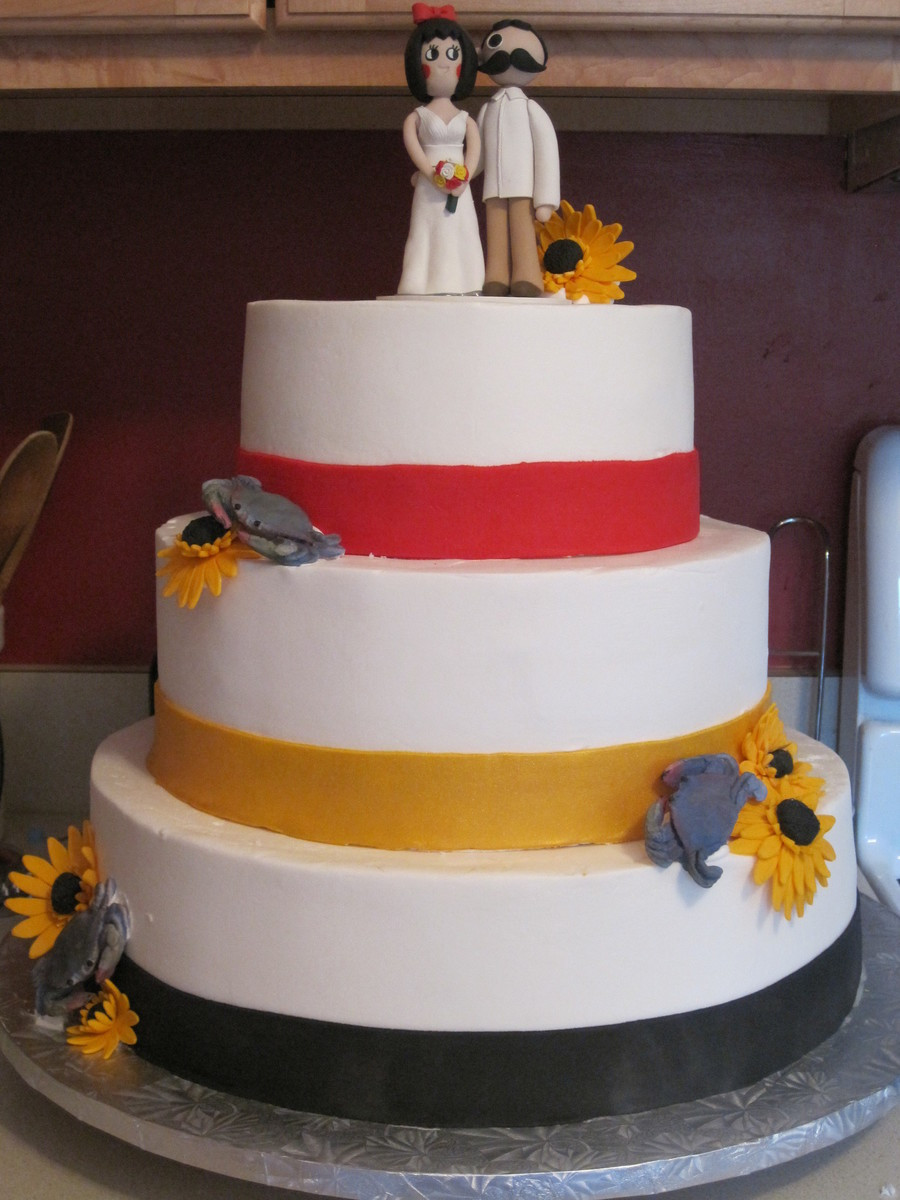 Wedding Cakes Maryland
 Maryland Themed Wedding Cake CakeCentral