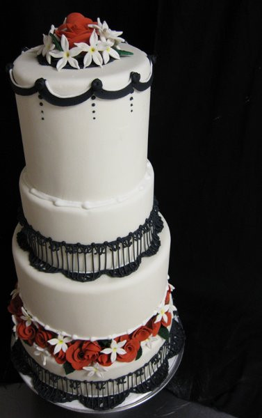 Wedding Cakes Massachusetts
 Oakleaf Cakes Boston MA Wedding Cake
